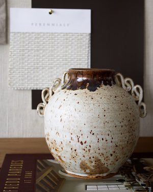 Speckled Stoneware Vessel