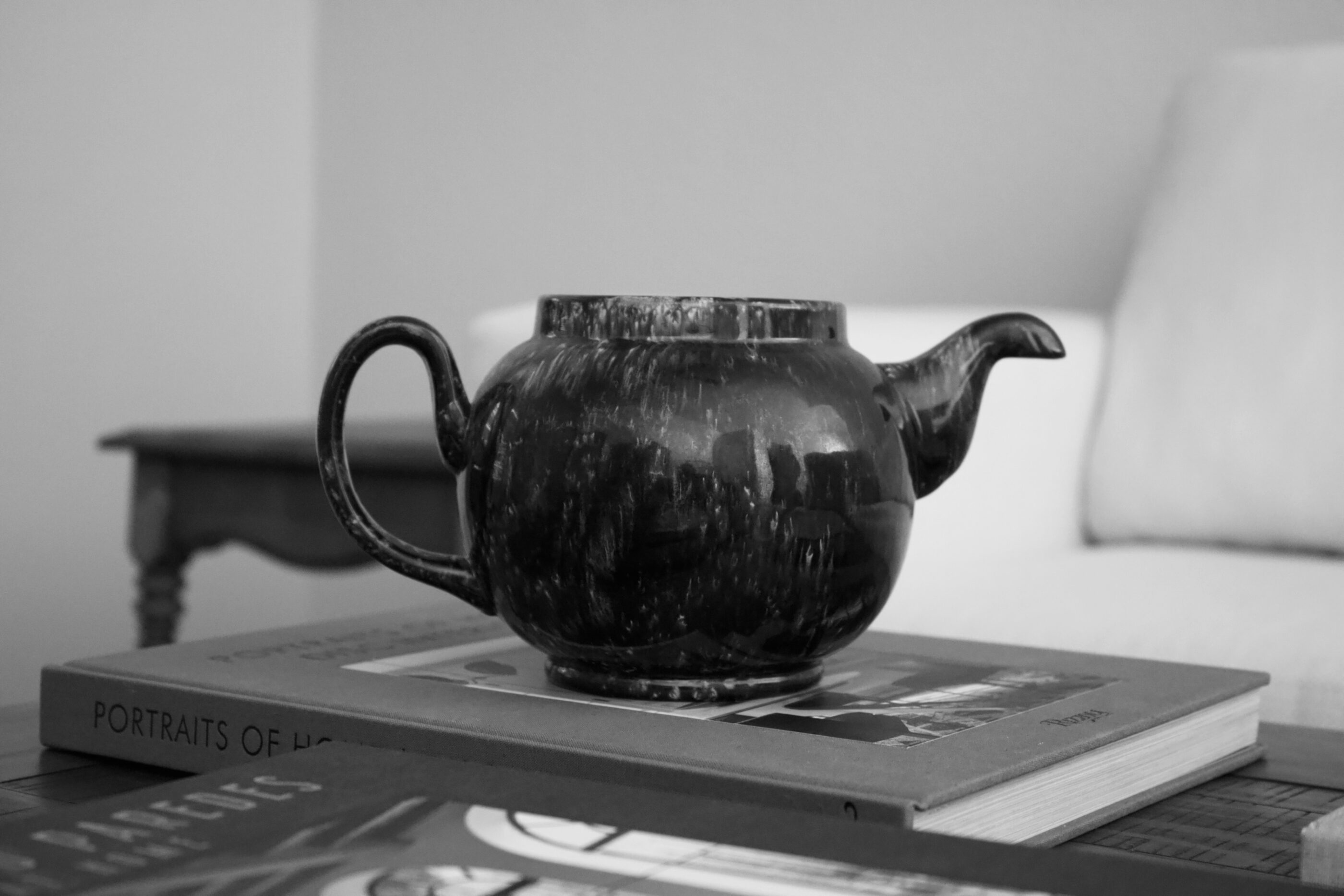 Vintage English Stoneware Teapot
